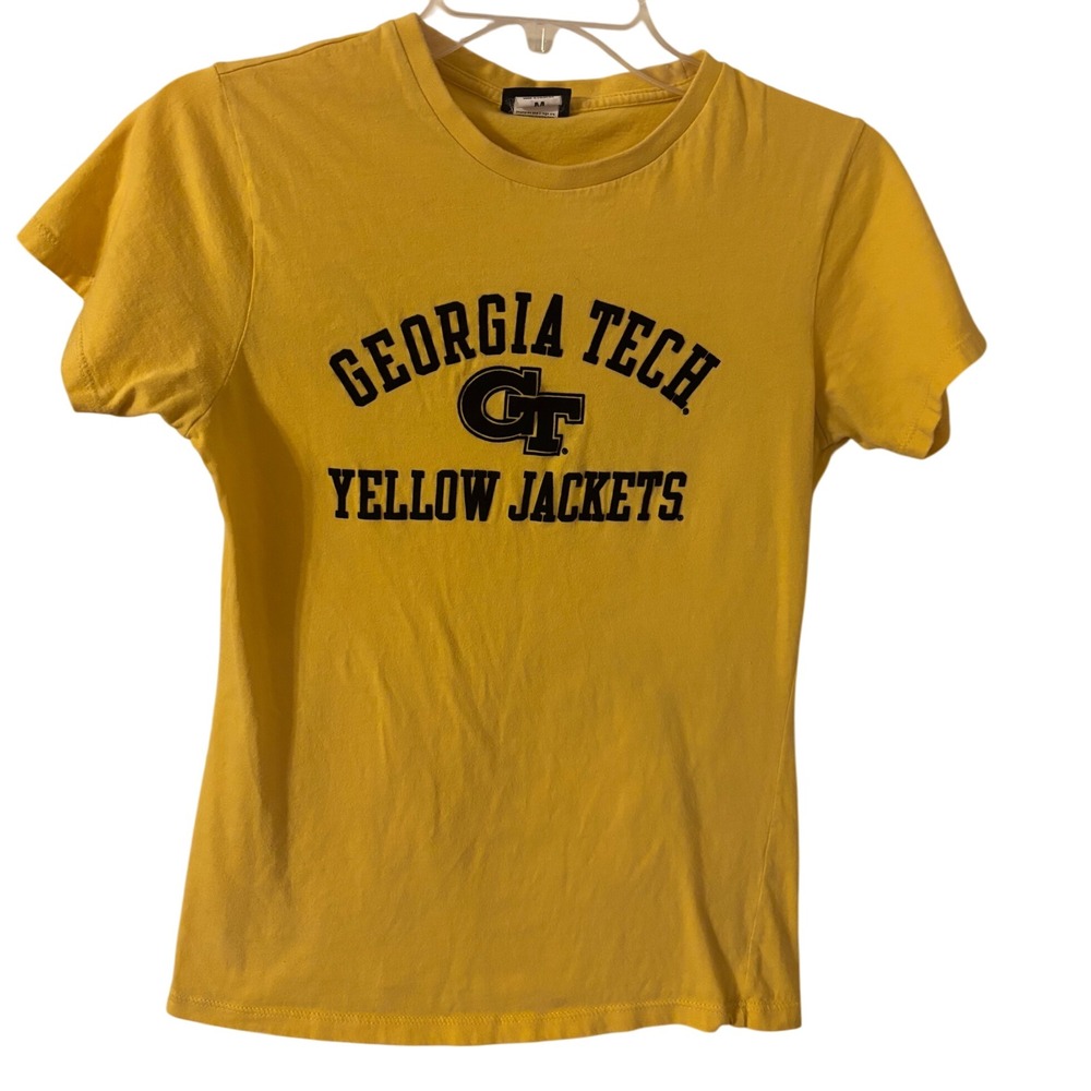 Georgia Tech Yellow‎ Jackets Champion T Shirt Kids Size M Collegiate GUC